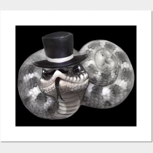 Top Hat Hognose Anery Posters and Art